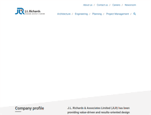 Tablet Screenshot of jlrichards.ca